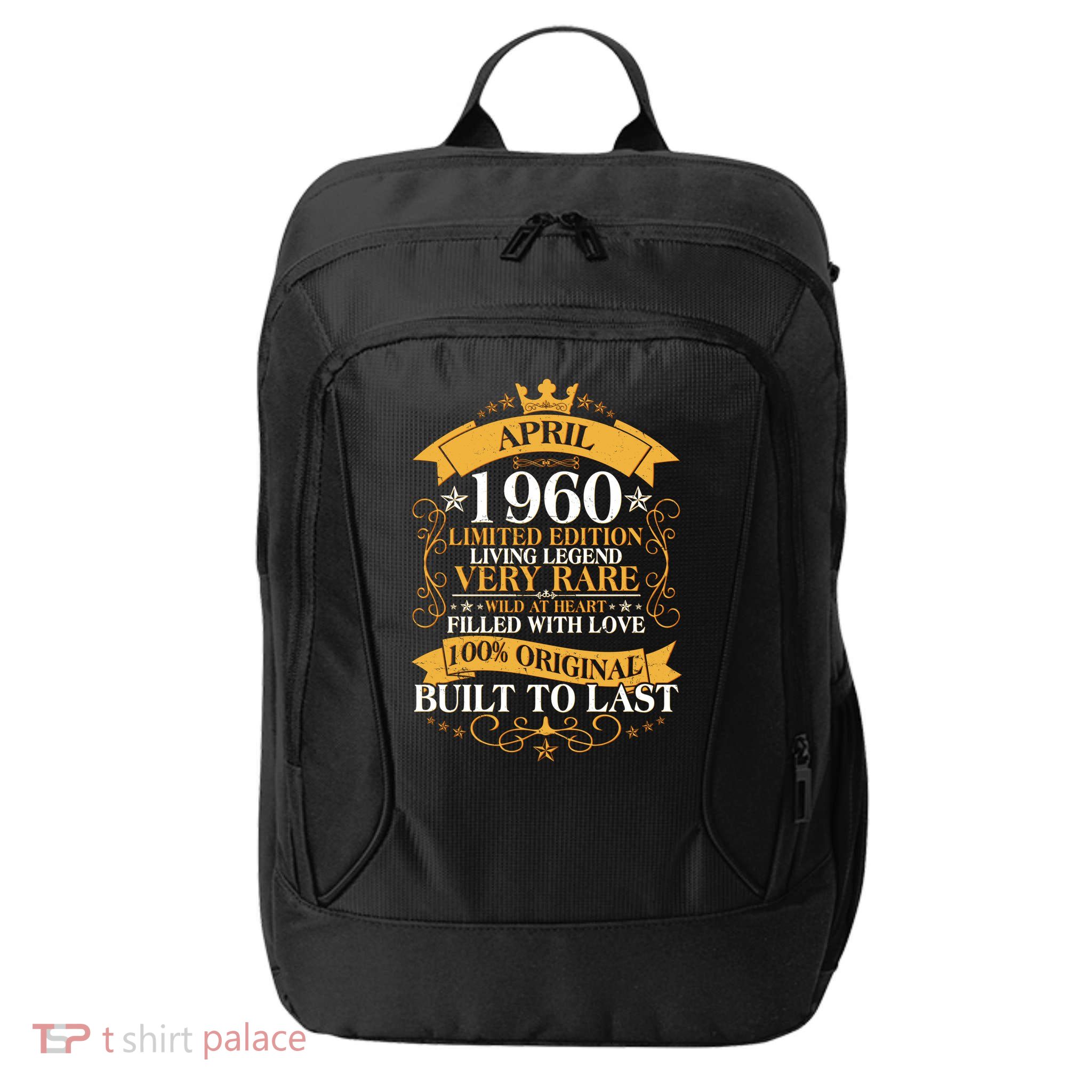 Vintage Limited Edition April 1960 Birthday City Backpack