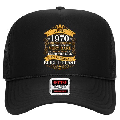 Vintage Limited Edition April 1970 Birthday Trucker Hat
