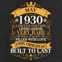 Vintage Limited Edition May 1930 Birthday Hat