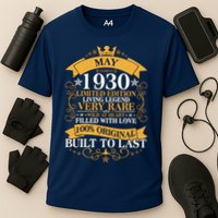 Vintage Limited Edition May 1930 Birthday Performance Shirt