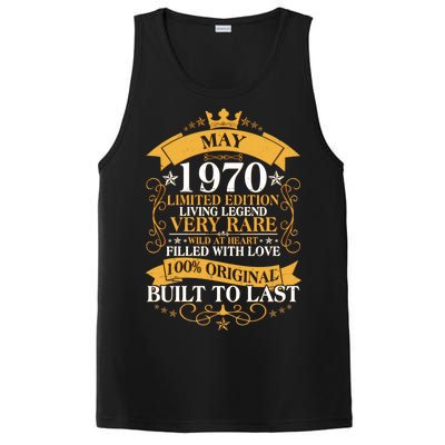 Vintage Limited Edition May 1970 Birthday PosiCharge Competitor Tank