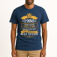 Vintage Limited Edition May 1980 Birthday Tall T-Shirt