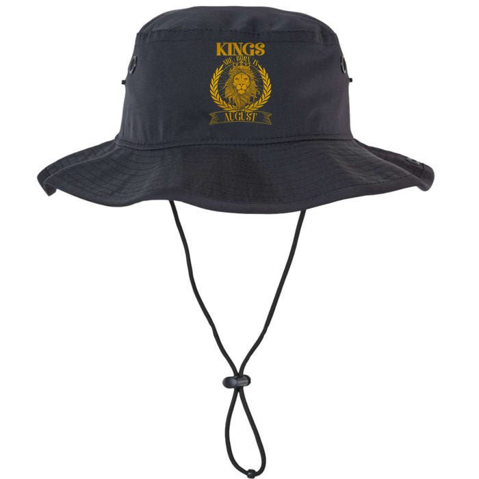 Vintage Lion Kings Are Born In August Legacy Cool Fit Booney Bucket Hat