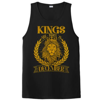 Vintage Lion Kings Are Born In December PosiCharge Competitor Tank