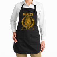 Vintage Lion Kings Are Born In June Apron
