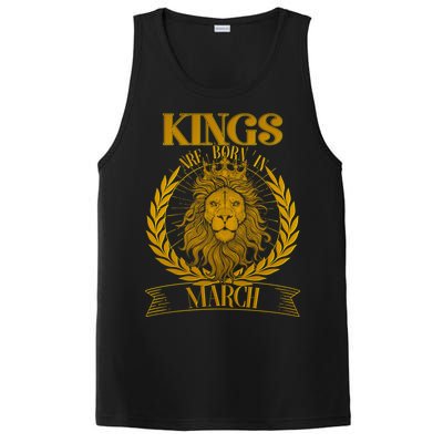 Vintage Lion Kings Are Born In March PosiCharge Competitor Tank