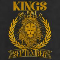 Vintage Lion Kings Are Born In September Hat
