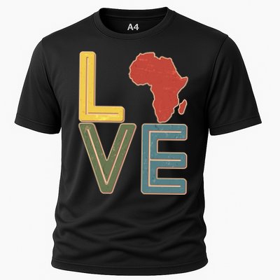 Vintage Love Africa Black History Month Cooling Performance Crew T-Shirt
