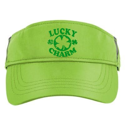 Vintage Lucky Charm Irish Clover Adult Drive Performance Visor