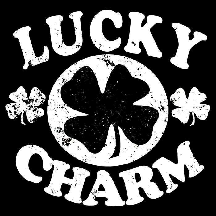 Vintage Lucky Charm Irish Clover Bucket Hat