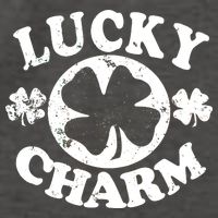 Vintage Lucky Charm Irish Clover Vector Backpack