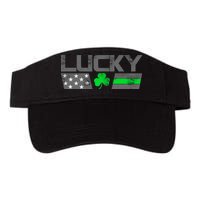 Vintage Lucky Shamrock Racing Flag Valucap Bio-Washed Visor