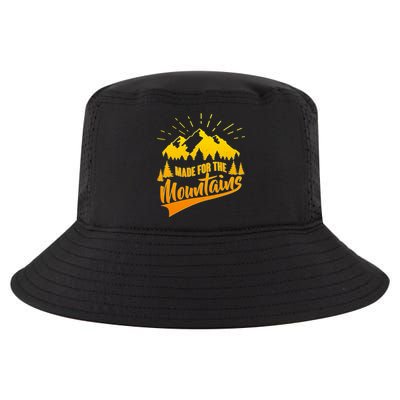 Vintage Made For The Mountains Wilderness Cool Comfort Performance Bucket Hat