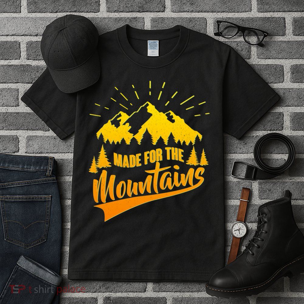 Vintage Made For The Mountains Wilderness Tall T-Shirt