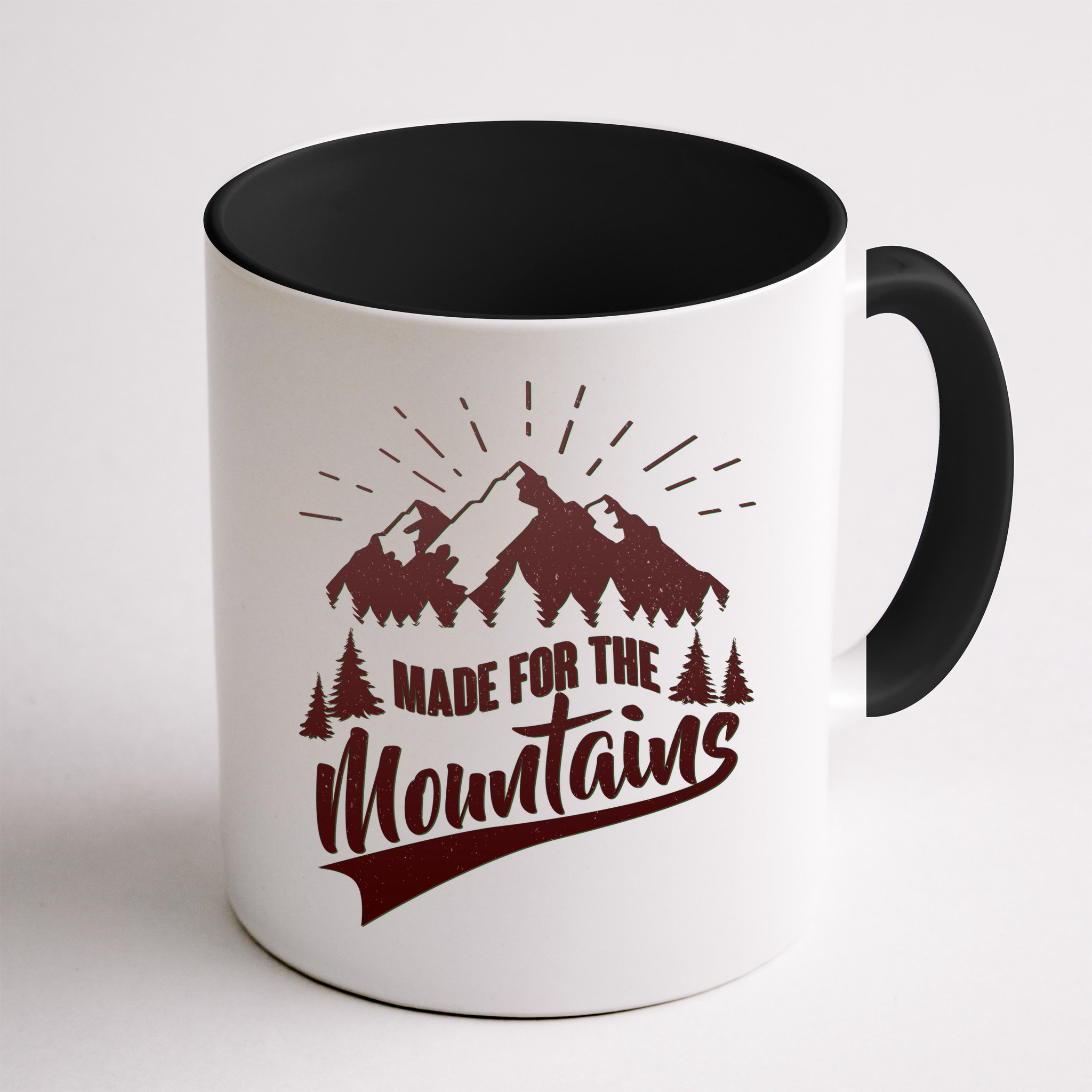 Vintage Made For The Mountains Wilderness Mug