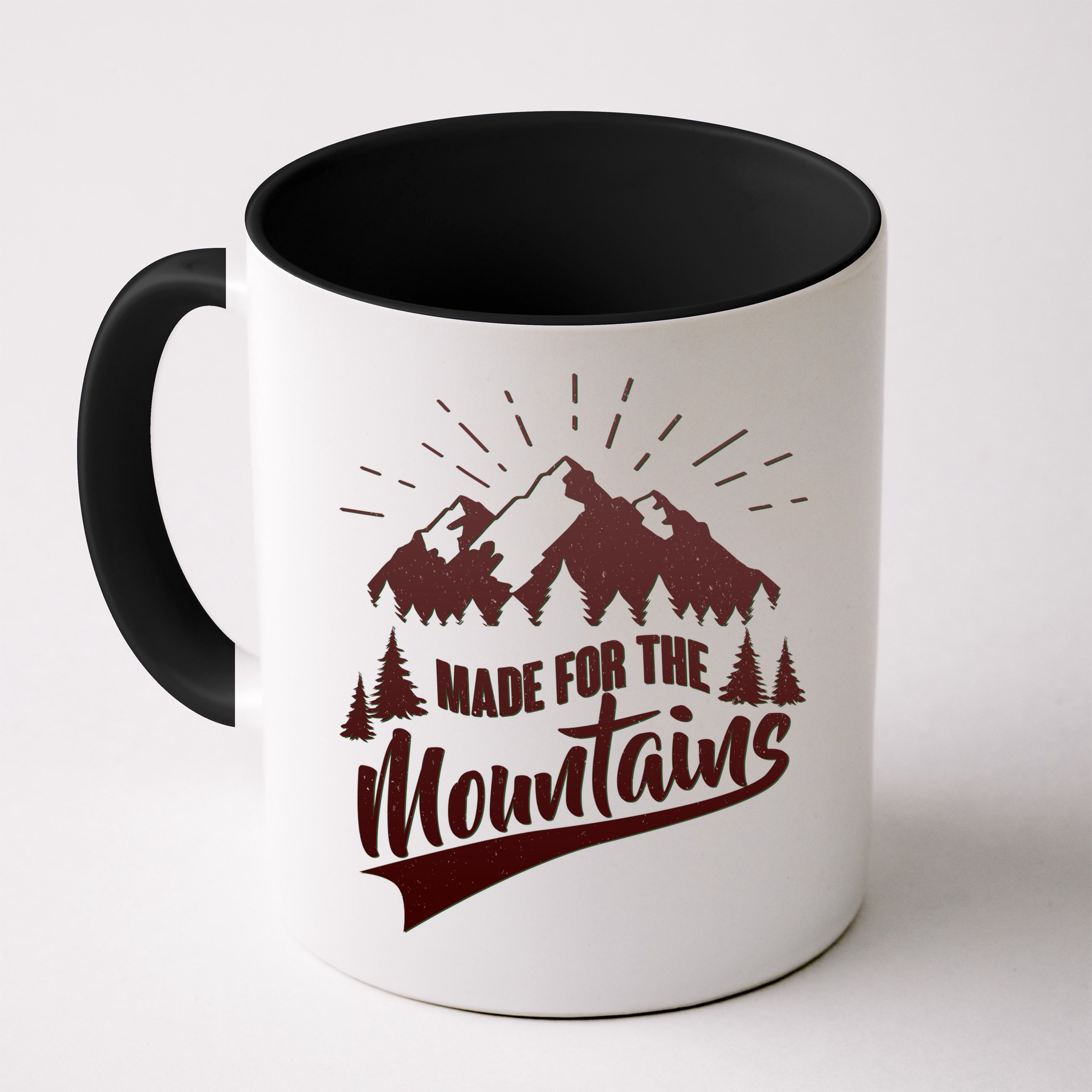 Vintage Made For The Mountains Wilderness Mug