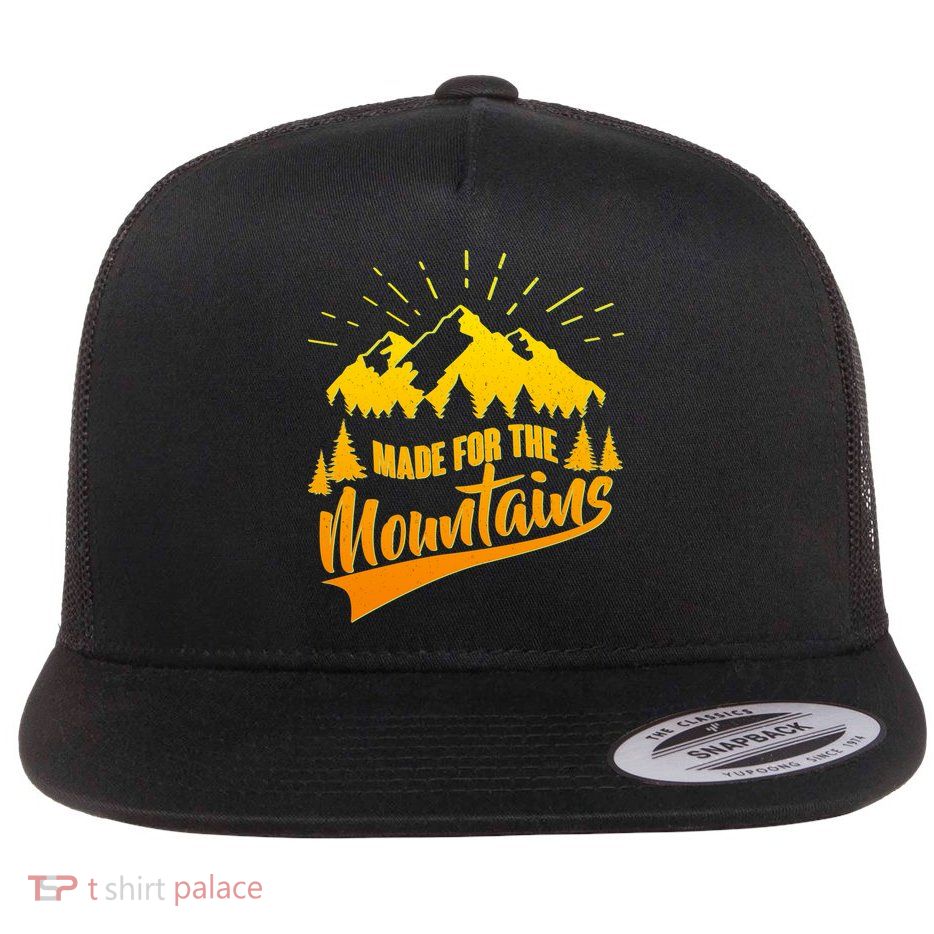Vintage Made For The Mountains Wilderness Flatbill Hat