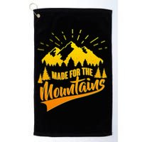 Vintage Made For The Mountains Wilderness Golf Towel