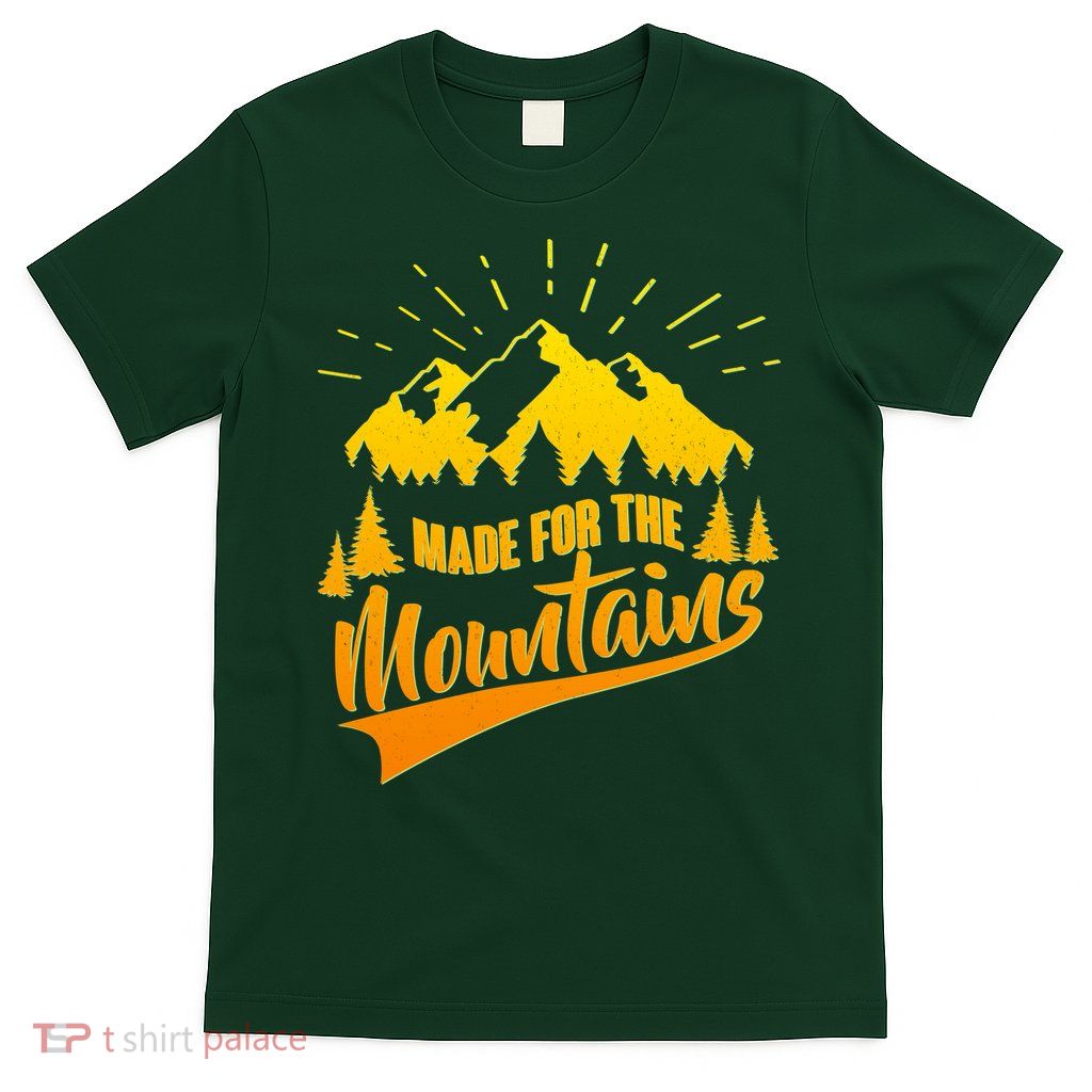 Vintage Made For The Mountains Wilderness T-Shirt