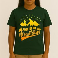 Vintage Made For The Mountains Wilderness T-Shirt