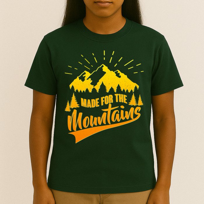 Vintage Made For The Mountains Wilderness T-Shirt