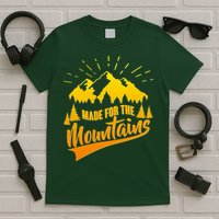 Vintage Made For The Mountains Wilderness T-Shirt