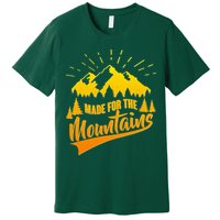 Vintage Made For The Mountains Wilderness Premium T-Shirt