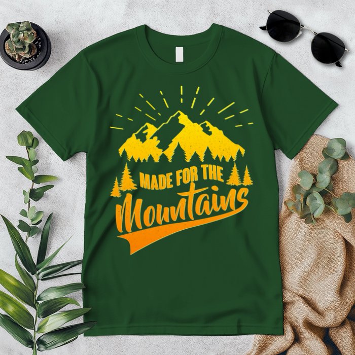 Vintage Made For The Mountains Wilderness Premium T-Shirt