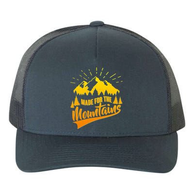 Vintage Made For The Mountains Wilderness Yupoong Adult 5-Panel Trucker Hat