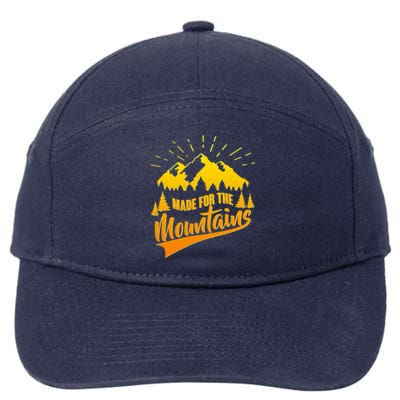 Vintage Made For The Mountains Wilderness 7-Panel Snapback Hat