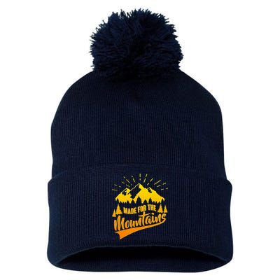 Vintage Made For The Mountains Wilderness Pom Pom 12in Knit Beanie