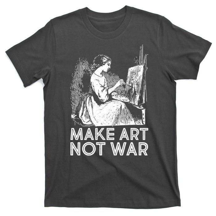 Vintage Make Art Not War T-Shirt