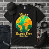 Vintage Make Earth Day Every Day Tall T-Shirt