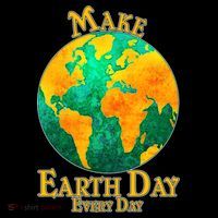 Vintage Make Earth Day Every Day Tall T-Shirt