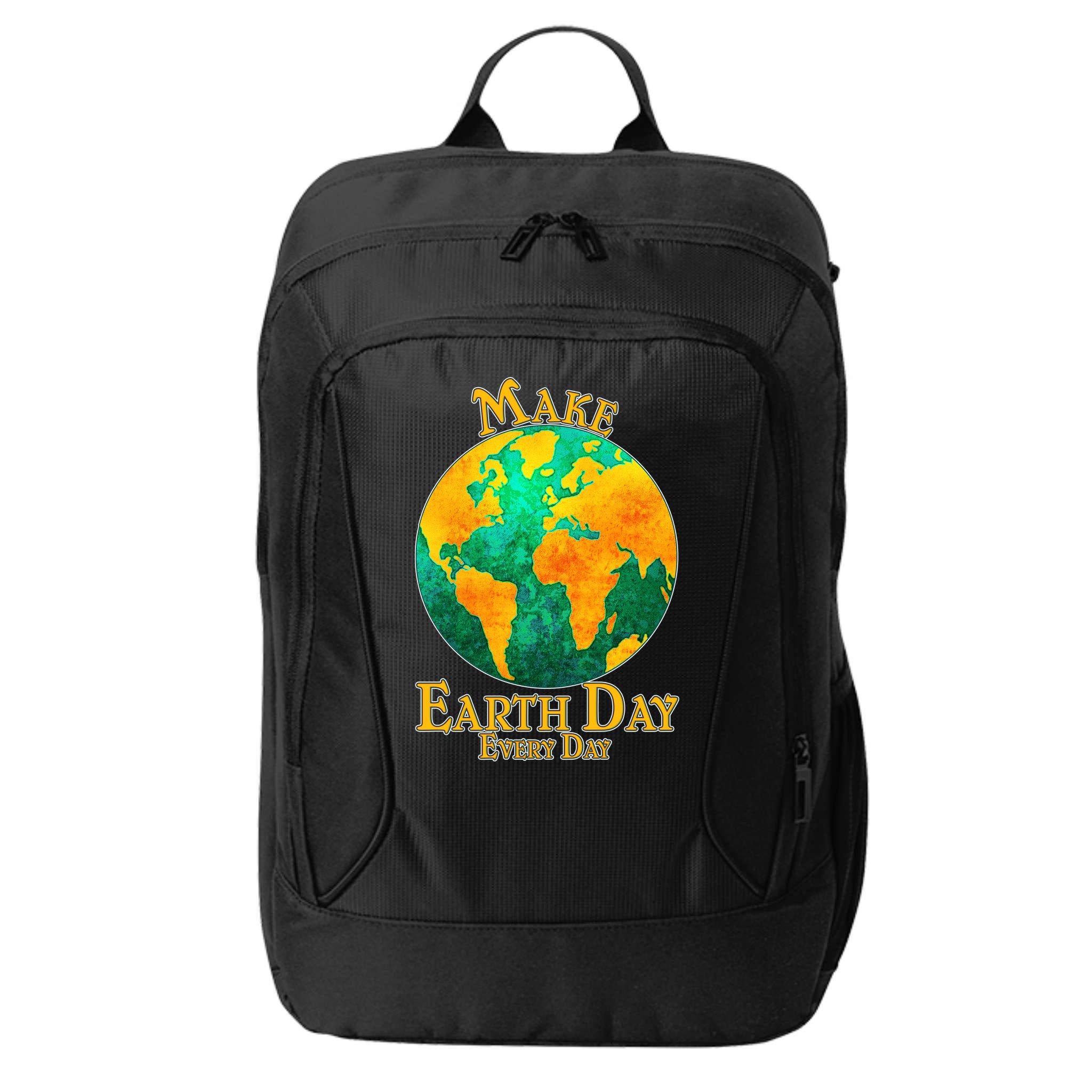 Vintage Make Earth Day Every Day City Backpack