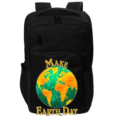 Vintage Make Earth Day Every Day Impact Tech Backpack