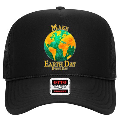 Vintage Make Earth Day Every Day Trucker Hat