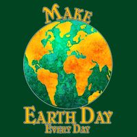 Vintage Make Earth Day Every Day Hoodie
