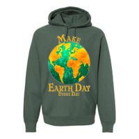 Vintage Make Earth Day Every Day Premium Hoodie