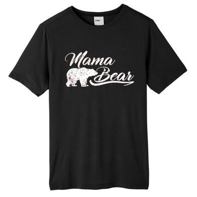 Vintage Mama Bear Retro Mother Logo Tall Fusion ChromaSoft Performance T-Shirt