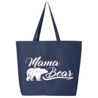 Vintage Mama Bear Retro Mother Logo 25L Jumbo Tote