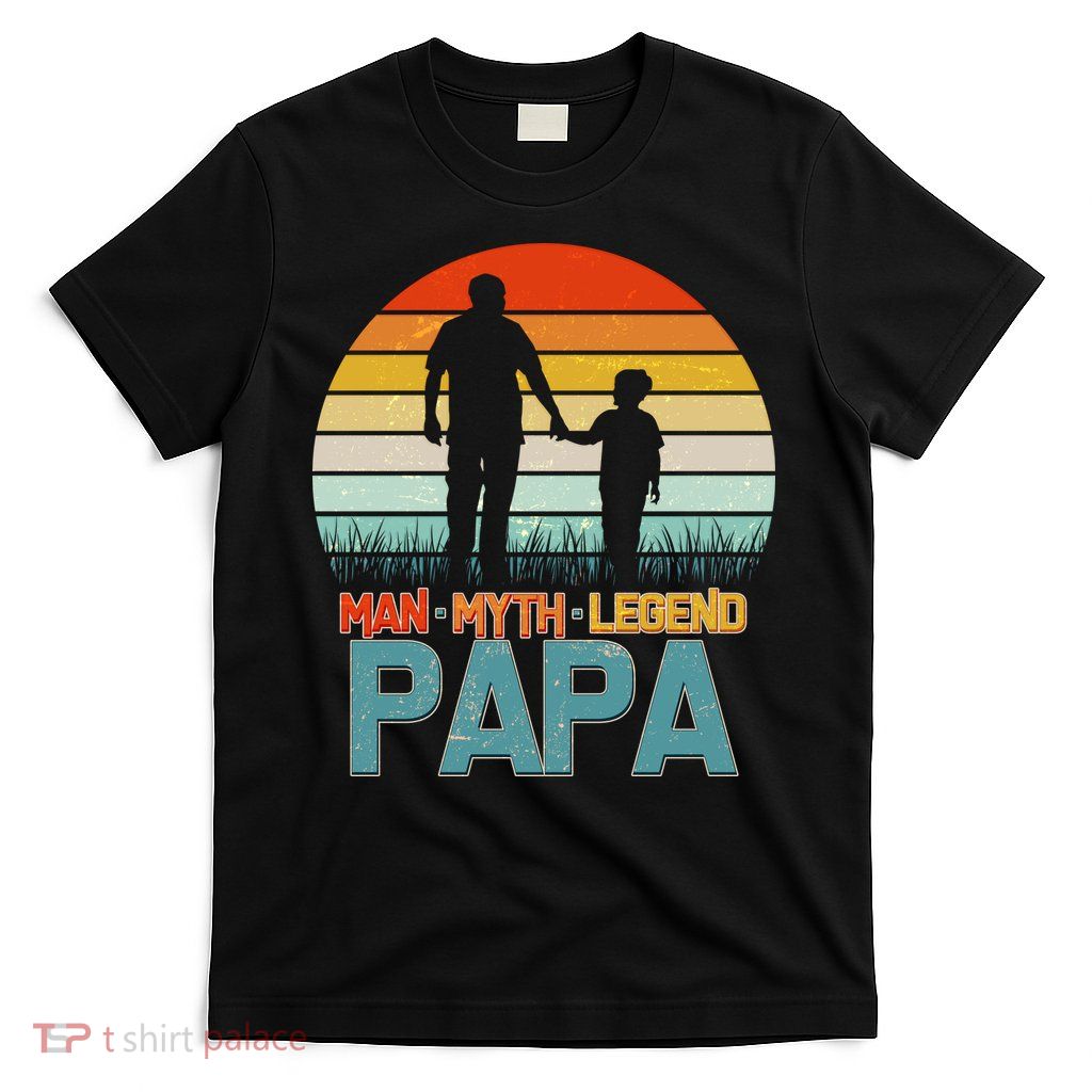 Vintage Man Myth Legend Papa T-Shirt