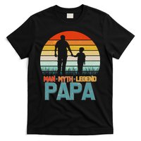 Vintage Man Myth Legend Papa T-Shirt
