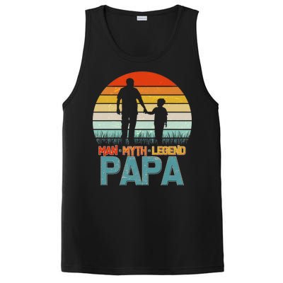 Vintage Man Myth Legend Papa PosiCharge Competitor Tank