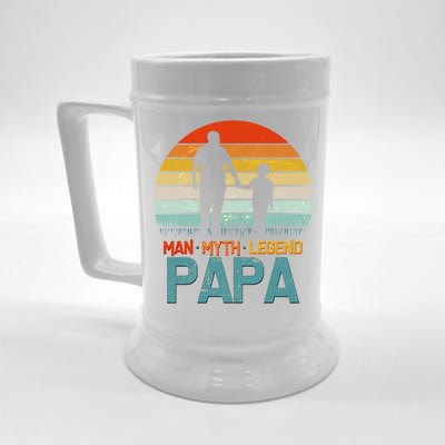 Vintage Man Myth Legend Papa Beer Stein