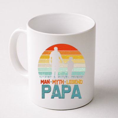 Vintage Man Myth Legend Papa Coffee Mug