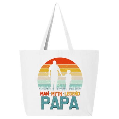 Vintage Man Myth Legend Papa 25L Jumbo Tote