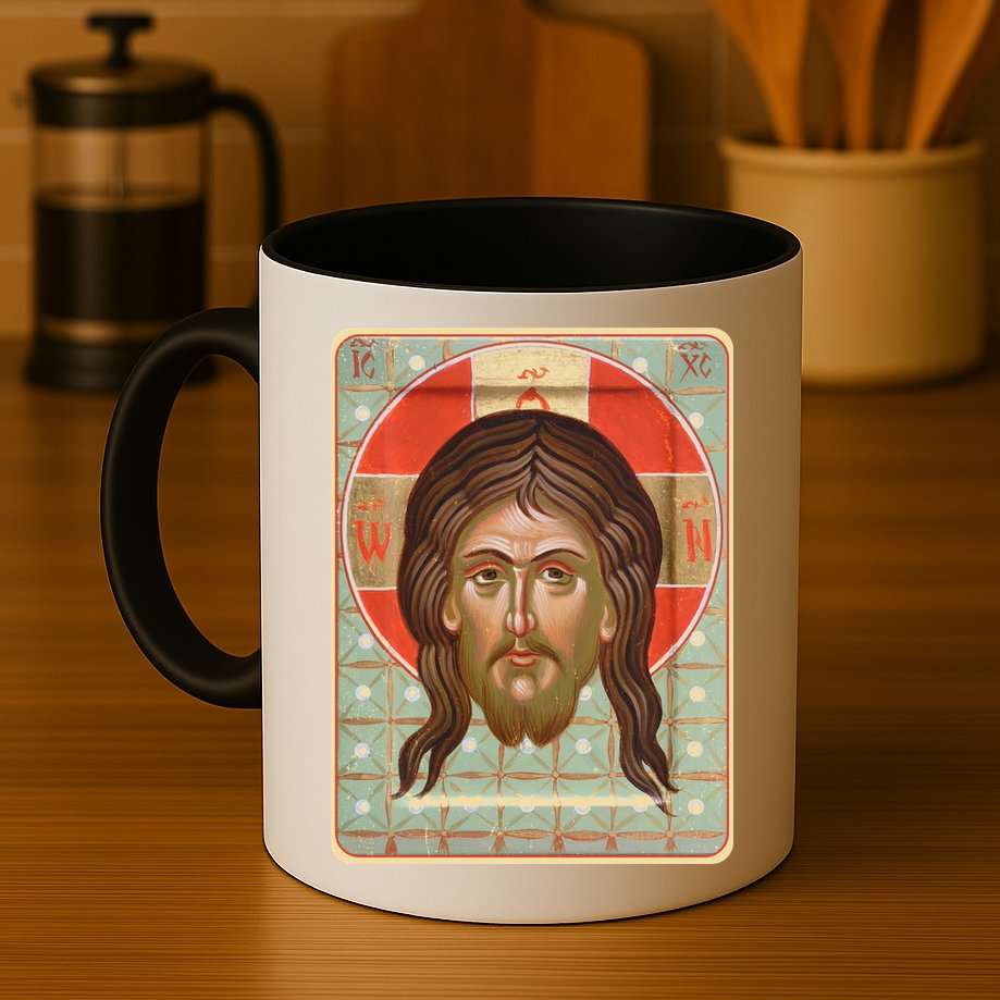 Vintage Mandilion Jesus Christ Mug