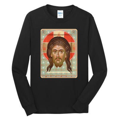 Vintage Mandilion Jesus Christ Tall Long Sleeve T-Shirt