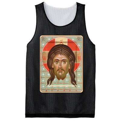 Vintage Mandilion Jesus Christ Mesh Reversible Basketball Jersey Tank